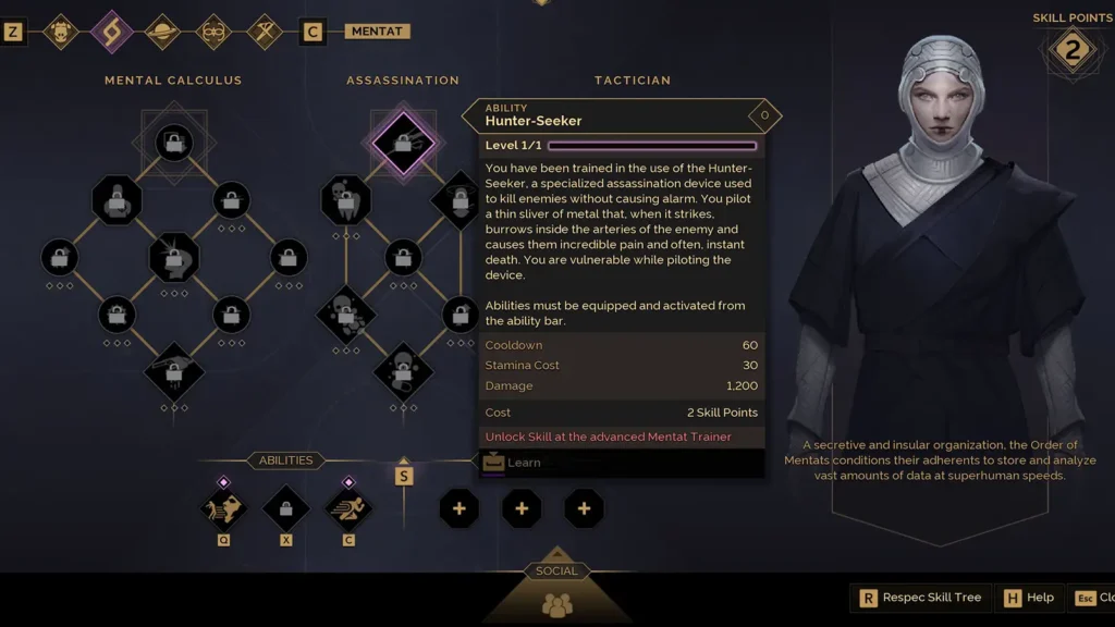 Dune Awakening All Mentat Abilities – Complete Skill Tree and Power Explained